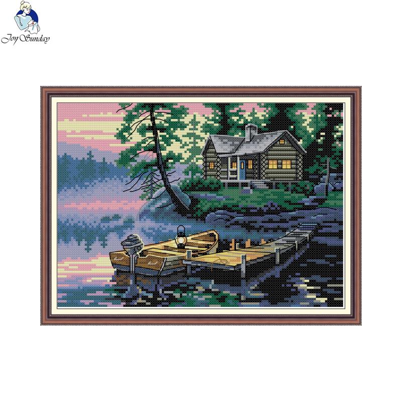 Embroidery X Pattern - Joy Sunday 카운트 크로스 스티치 키트