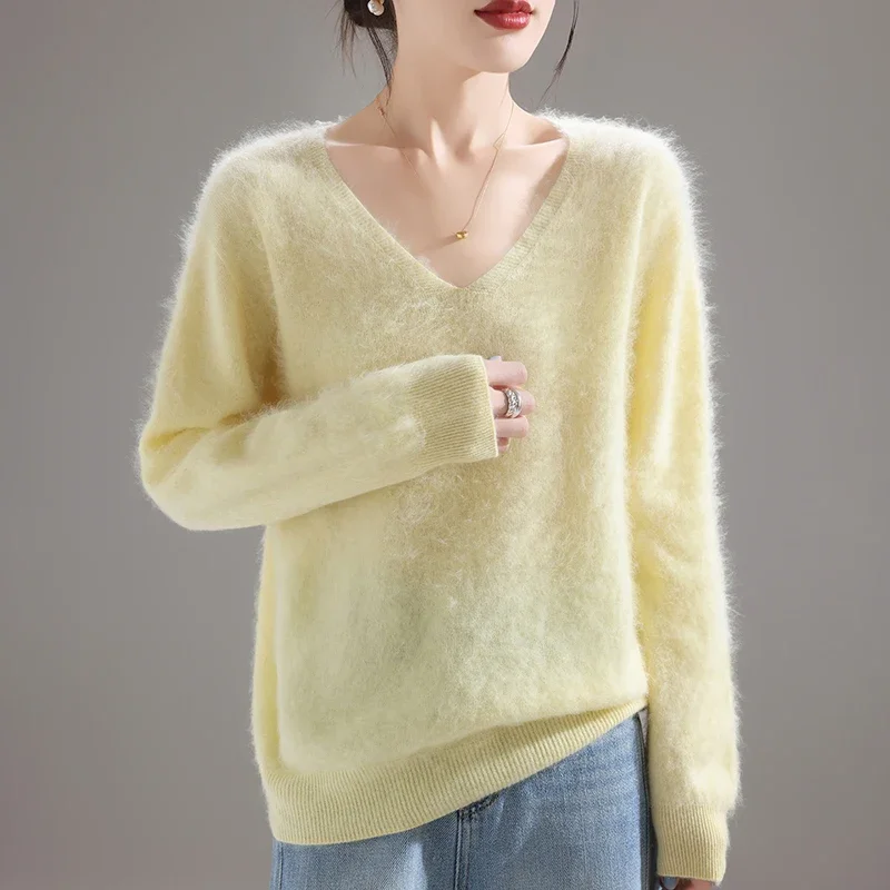 2025 여성용 100% 메리노 울 스웨터, 두꺼운 루 - Embroidery Origin 리뷰 및 가격