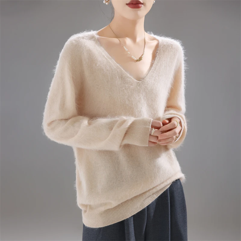 2025 여성용 100% 메리노 울 스웨터, 두꺼운 루 - Embroidery Origin 리뷰 및 가격