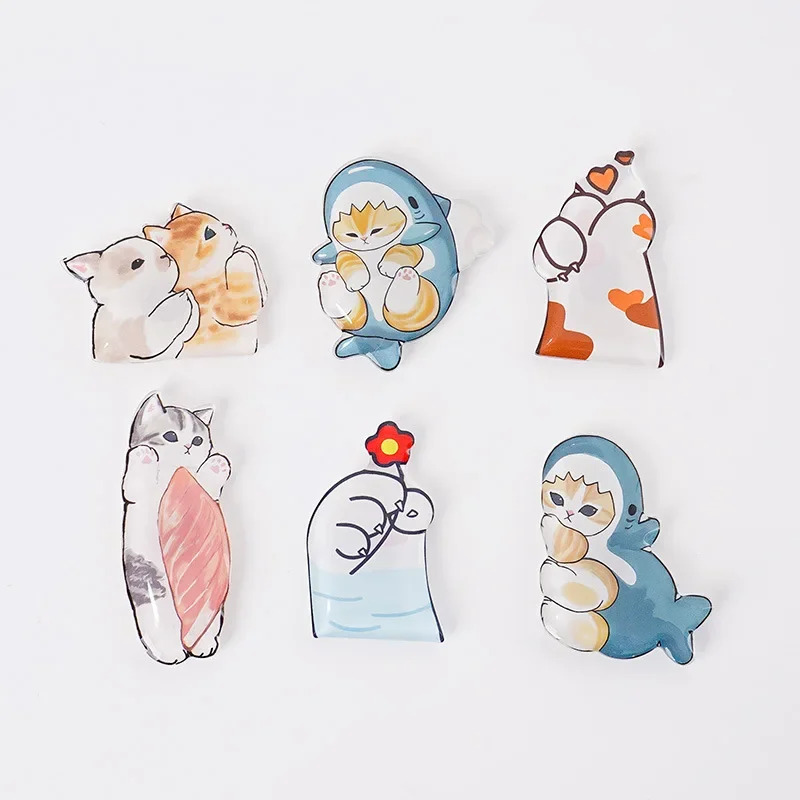 귀여운 고양이 아크릴 바늘, 1개, 자석 재봉실, 바늘 - Embroidery Youtube 리뷰 및 가격