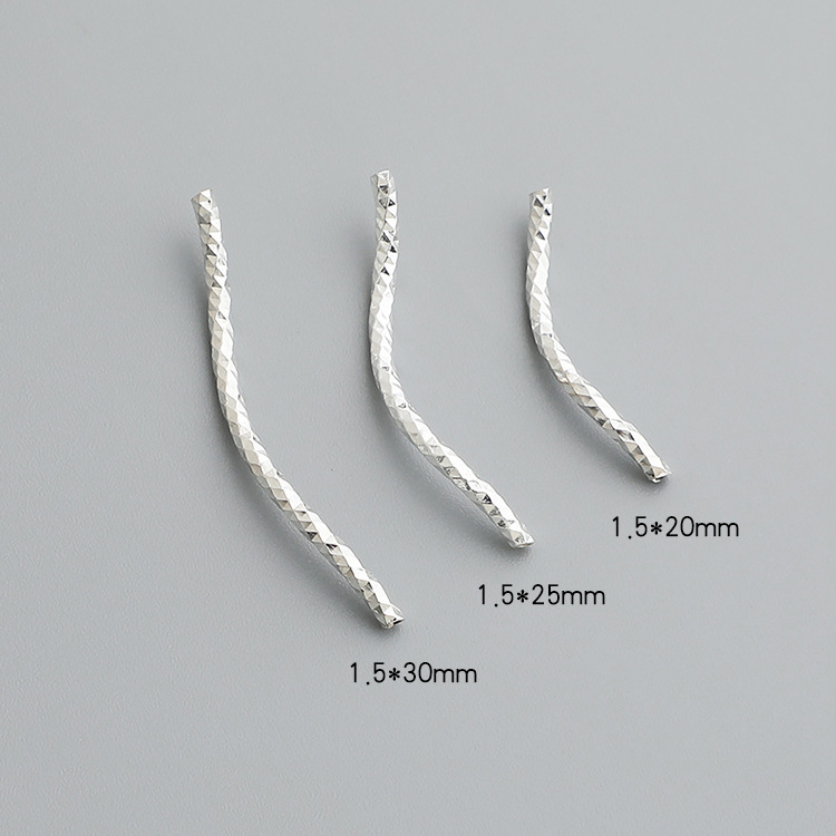 2 개/몫 925 스털링 실버 부드러운/자수 모델 S  - Embroidery Bracelet 리뷰 및 가격