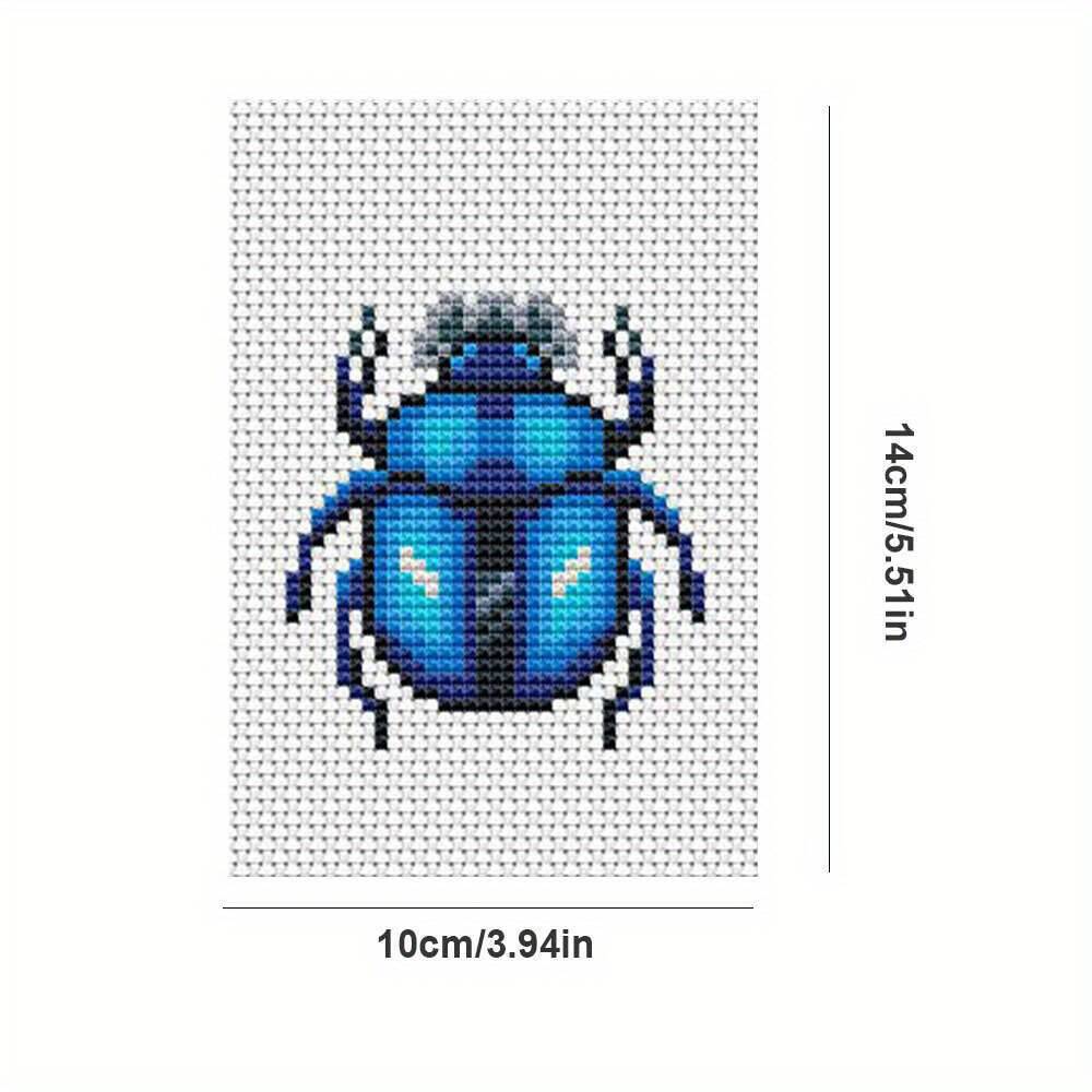 8개 세트 곤충 크로스 스티치 자수 키트 동물 11Ct - Embroidery X Pattern 리뷰 및 가격