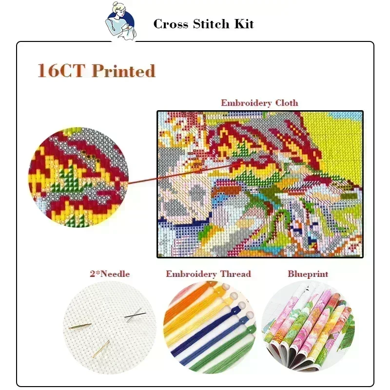 크로스 스티치 키트 조이 선데이 오일 램프 책장 HD  - Embroidery X Pattern 리뷰 및 가격