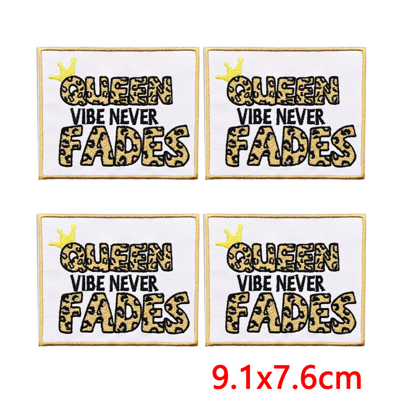 5개/세트 긍정 에너지 문구 자수 패치 만화 글자 슬로 - Embroidery Quote 리뷰 및 가격