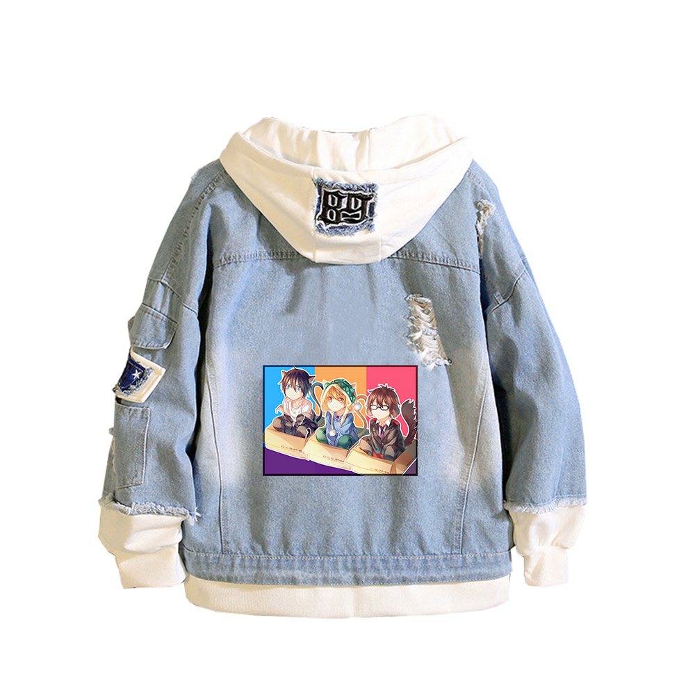 Noragami ARAGOTO 프린트 여성 데님 재킷  - Embroidery Jacket Jeans 리뷰 및 가격