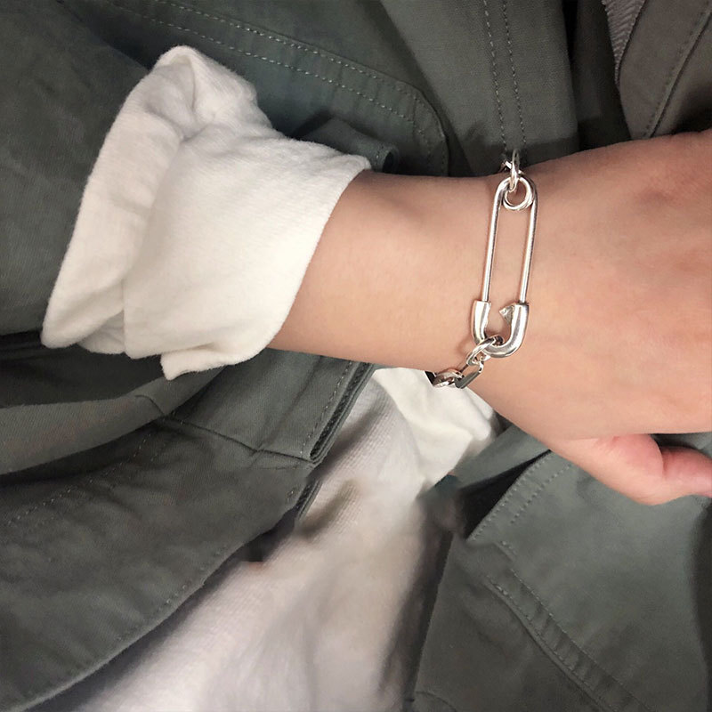 여성용 925 스털링 실버 두꺼운 체인 팔찌, 새로운  - Embroidery Bracelet 리뷰 및 가격