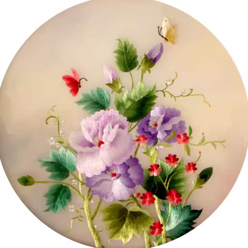 Suzhou 자수 DIY 초보자 키트 재료 패키지, 꽃 - Embroidery X Pattern 리뷰 및 가격
