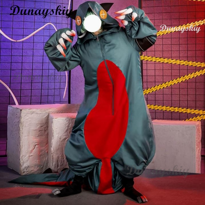 Guita Gachiakuta 코스프레 의상 가발 마스 - Embroidery Outfit 리뷰 및 가격